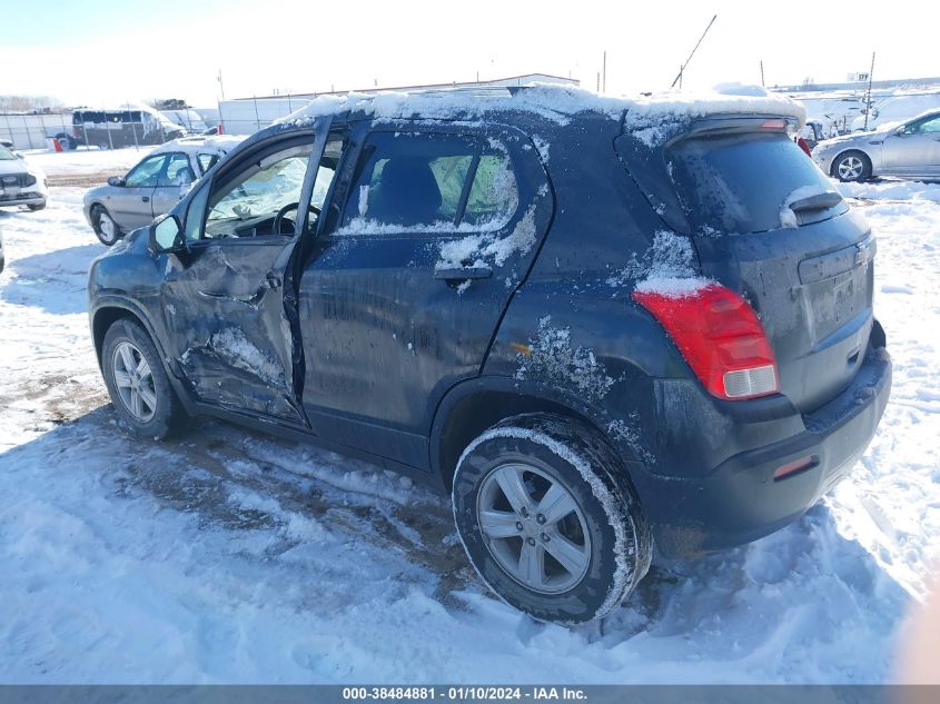 2016 CHEVROLET TRAX LTZ - KL7CJRSB1GB637858
