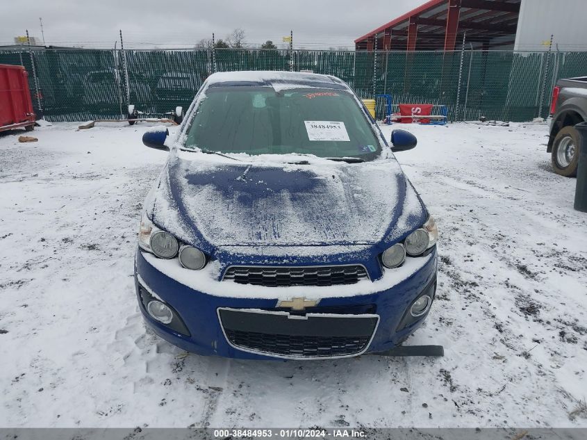 2014 CHEVROLET SONIC LT AUTO - 1G1JC6SH7E4110845