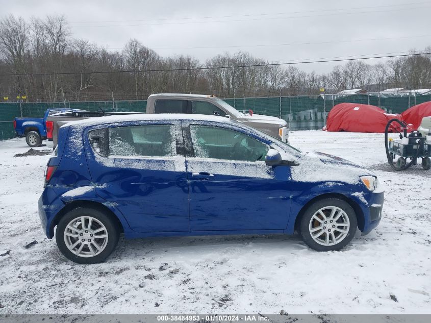 2014 CHEVROLET SONIC LT AUTO - 1G1JC6SH7E4110845