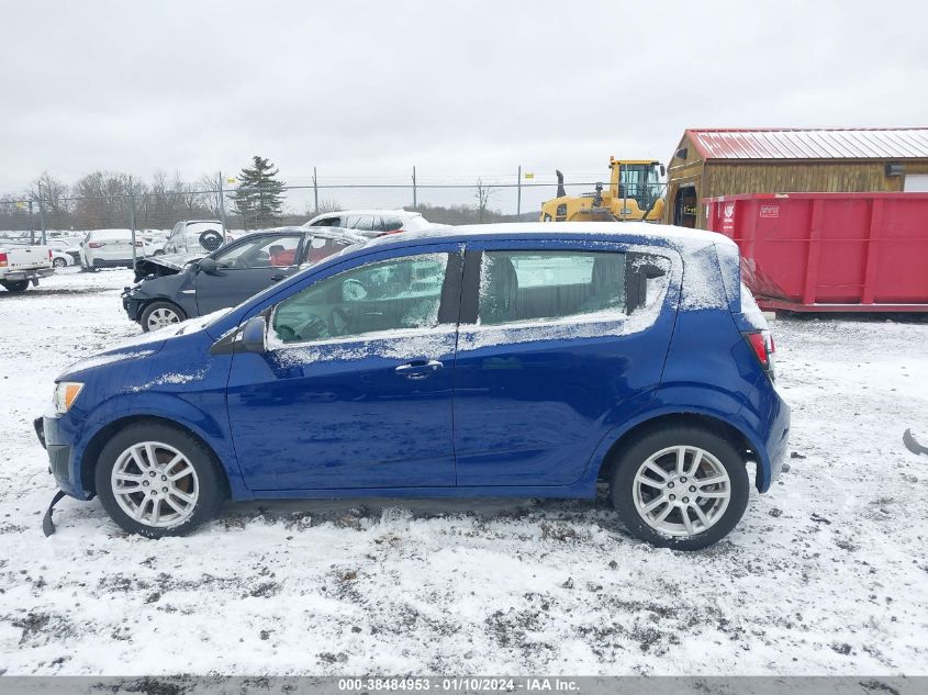 2014 CHEVROLET SONIC LT AUTO - 1G1JC6SH7E4110845