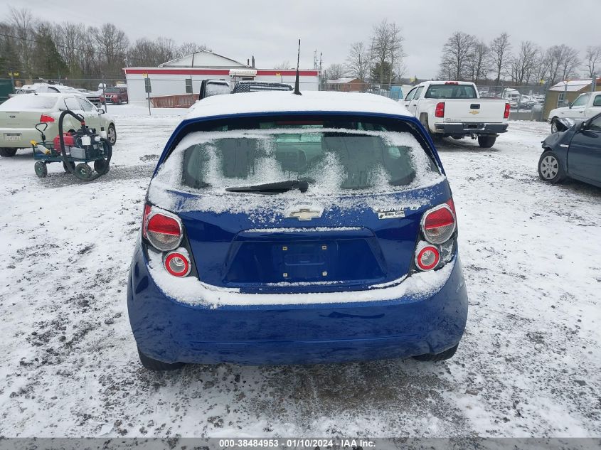 2014 CHEVROLET SONIC LT AUTO - 1G1JC6SH7E4110845