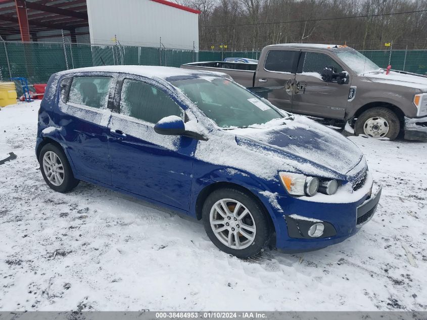 2014 CHEVROLET SONIC LT AUTO - 1G1JC6SH7E4110845
