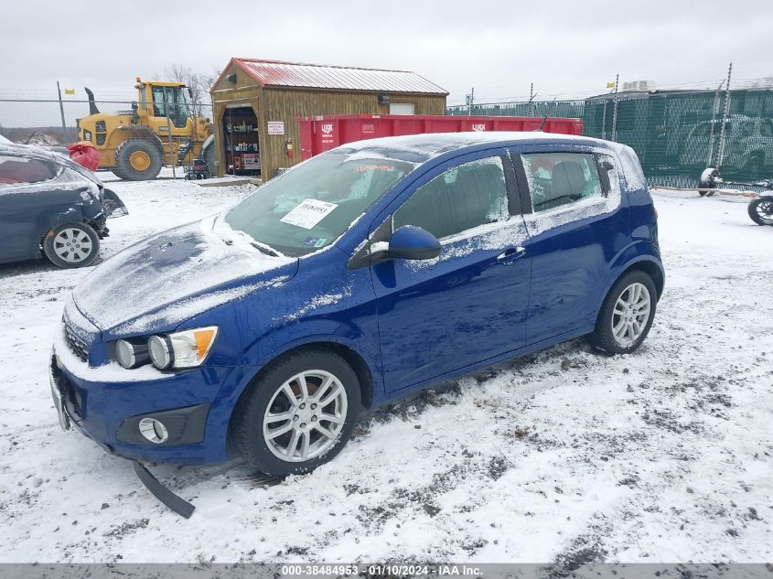 2014 CHEVROLET SONIC LT AUTO - 1G1JC6SH7E4110845