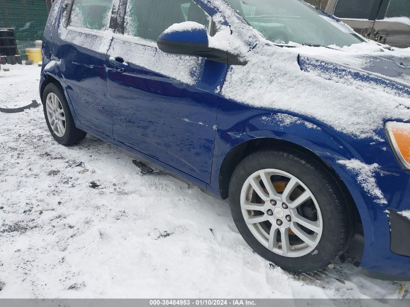 2014 CHEVROLET SONIC LT AUTO - 1G1JC6SH7E4110845