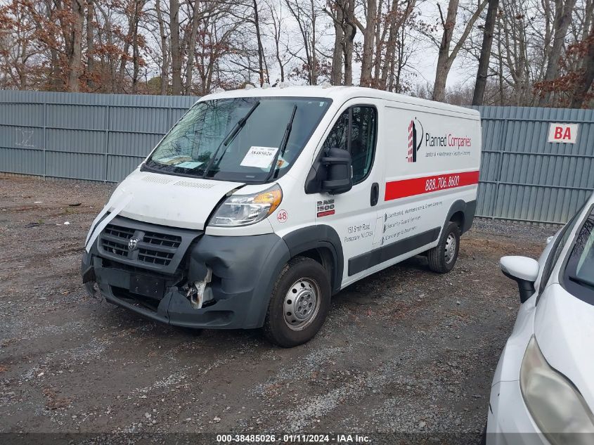 2016 RAM PROMASTER 1500 1500 STANDARD - 3C6TRVAG0GE124838