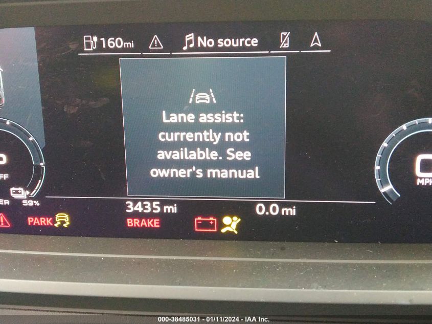 2023 AUDI Q4 E-TRON PRESTIGE WA1M2BFZ2PP046065