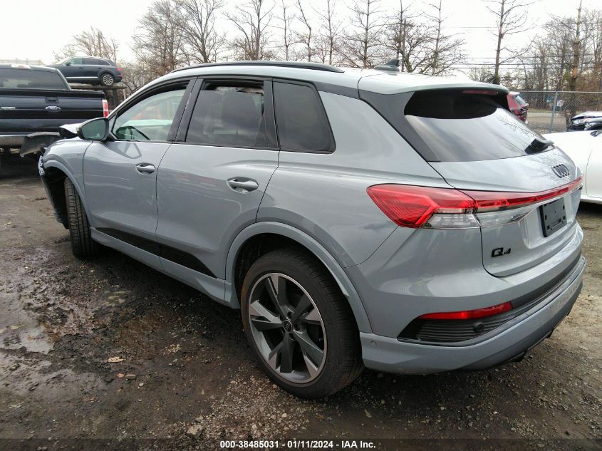 2023 AUDI Q4 E-TRON PRESTIGE WA1M2BFZ2PP046065
