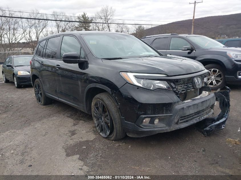 5FNYF8H23MB038545 HONDA PASSPORT SPORT 2021