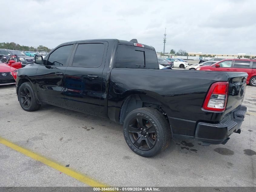 2020 RAM 1500 BIG HORN  4X2 5'7 BOX - 1C6RREFT6LN372548