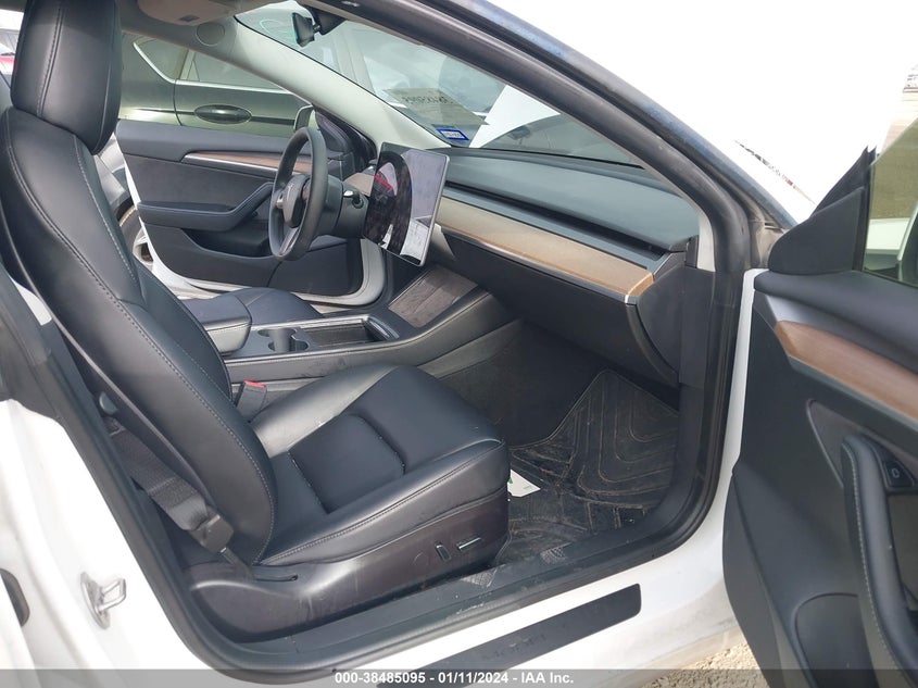 VIN 5YJ3E1EBXNF119441 2022 TESLA MODEL 3