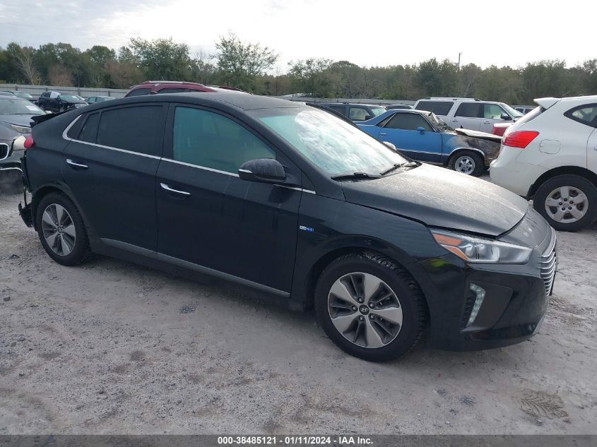 Lot #2536952490 2019 HYUNDAI IONIQ PLUG-IN HYBRID LIMITED salvage car