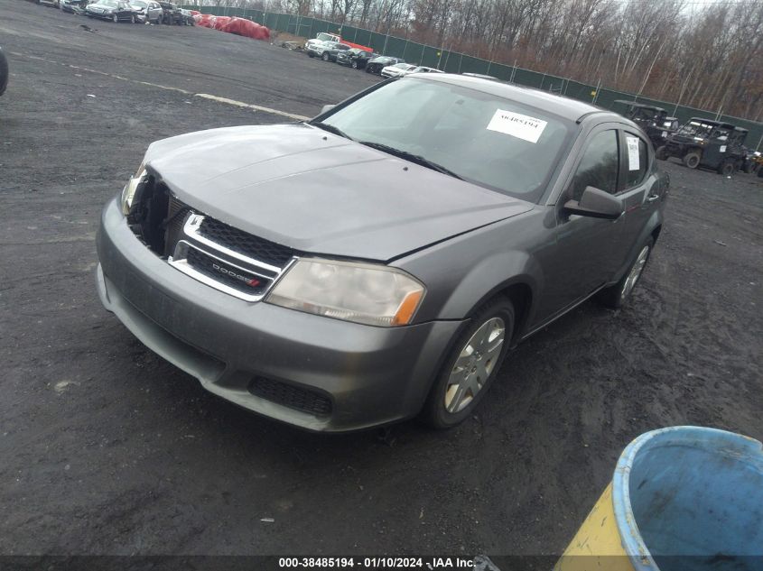 1C3CDZAB1CN272669 | 2012 DODGE AVENGER