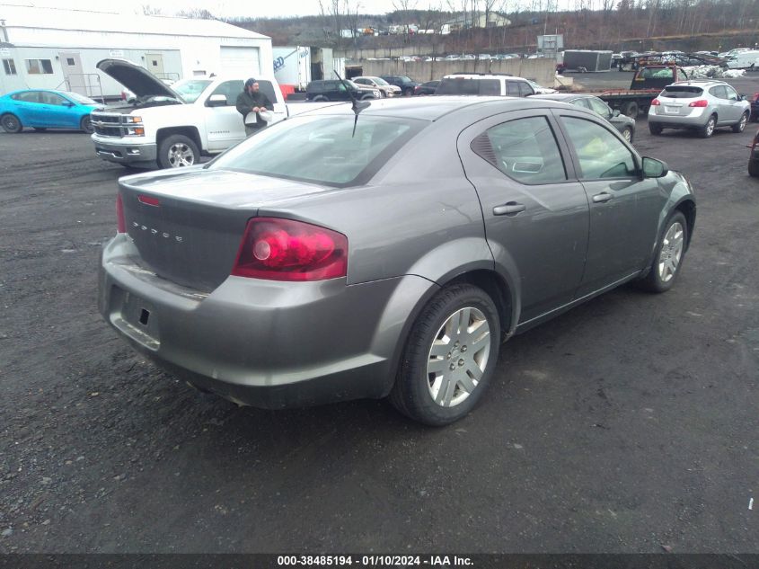 1C3CDZAB1CN272669 | 2012 DODGE AVENGER