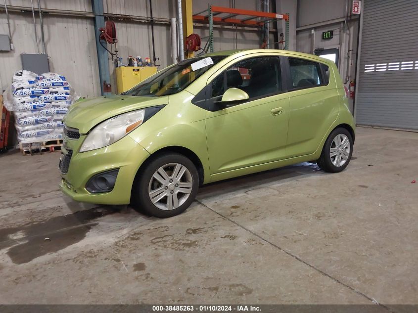 2013 CHEVROLET SPARK LS AUTO - KL8CB6S95DC563208
