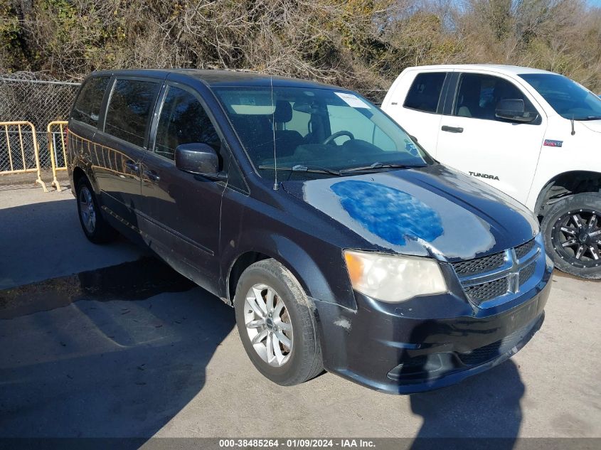 2013 DODGE GRAND CARAVAN SXT - 2C4RDGCG4DR678419