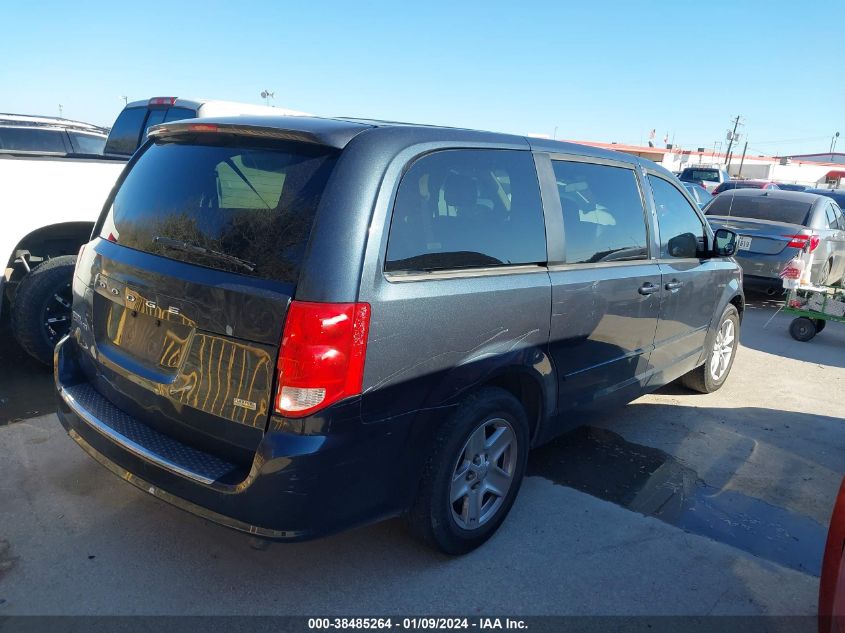 2013 DODGE GRAND CARAVAN SXT - 2C4RDGCG4DR678419