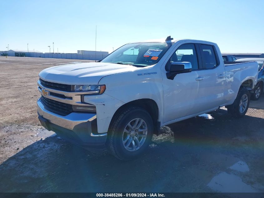 2020 CHEVROLET SILVERADO 1500 2WD DOUBLE CAB STANDARD BED LT - 1GCRWCED7LZ158645