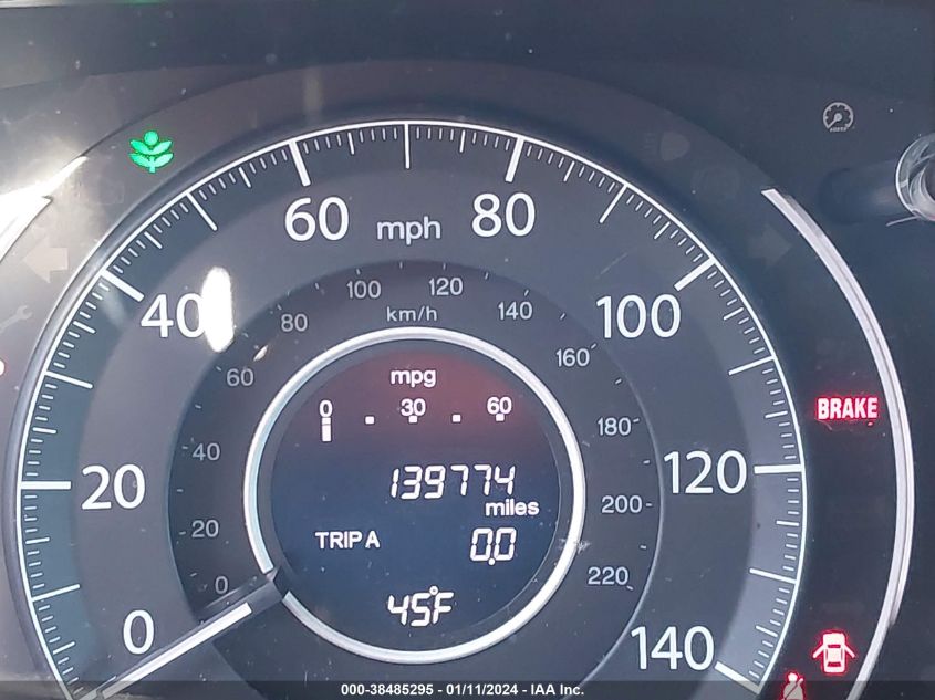 2014 HONDA CR-V EXL - 5J6RM4H71EL043413