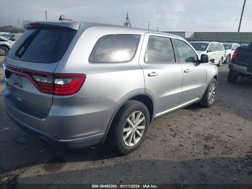 2014 DODGE DURANGO SXT - 1C4RDHAG8EC277670