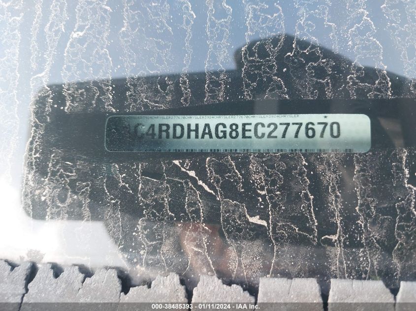 2014 DODGE DURANGO SXT - 1C4RDHAG8EC277670