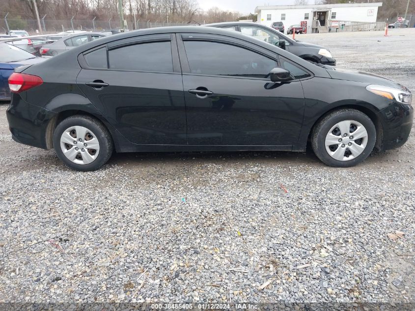 3KPFK4A70HE026818 | 2017 KIA FORTE