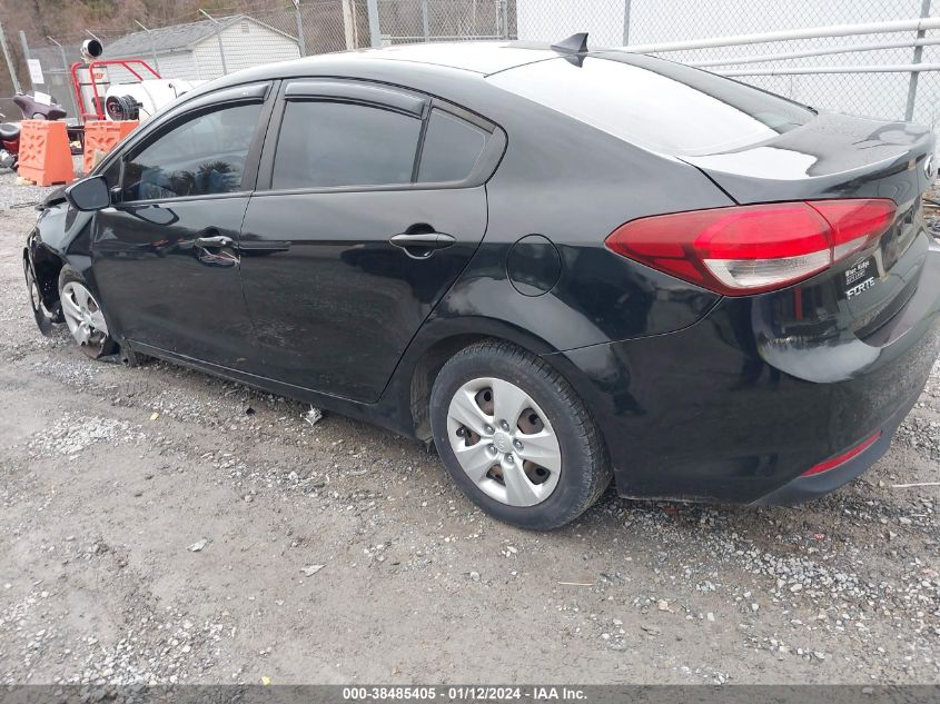 3KPFK4A70HE026818 | 2017 KIA FORTE