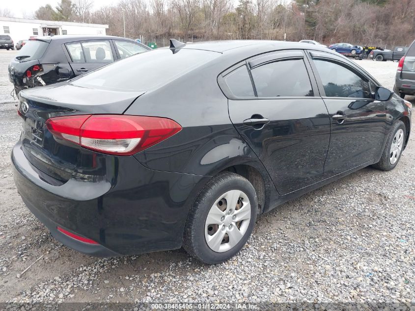 3KPFK4A70HE026818 | 2017 KIA FORTE