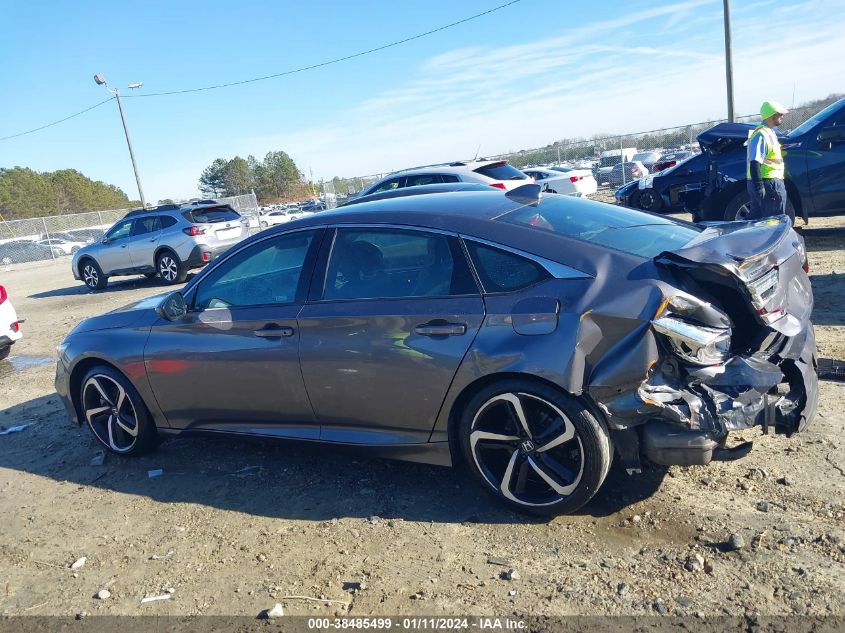 2018 HONDA ACCORD SPORT - 1HGCV1F38JA162932