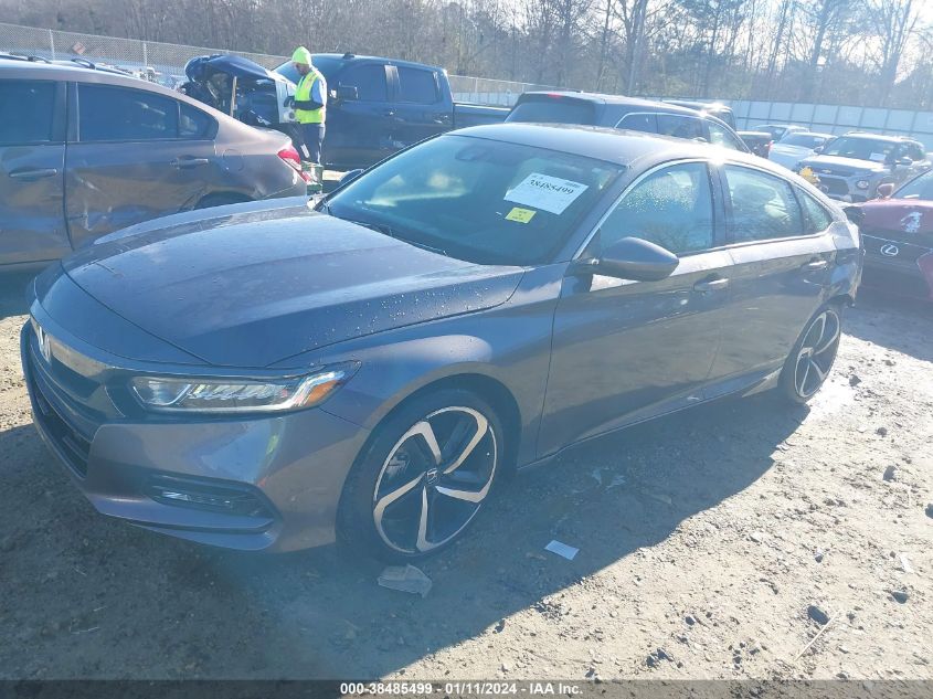 2018 HONDA ACCORD SPORT - 1HGCV1F38JA162932