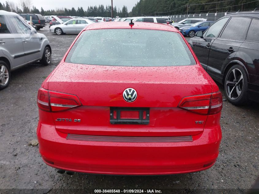 2015 VOLKSWAGEN JETTA 1.8T SE - 3VWD17AJ5FM268267