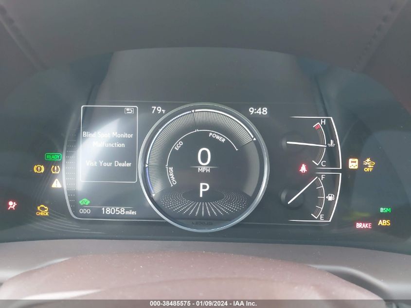 2020 LEXUS ES 300H - 58AD21B13LU004794