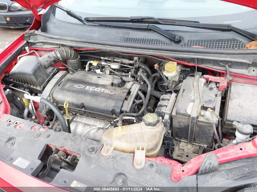 2015 CHEVROLET SONIC LT AUTO - 1G1JC6SH1F4134964