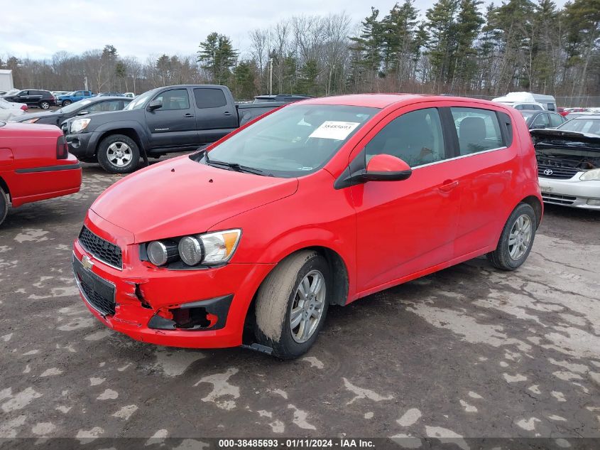 2015 CHEVROLET SONIC LT AUTO - 1G1JC6SH1F4134964