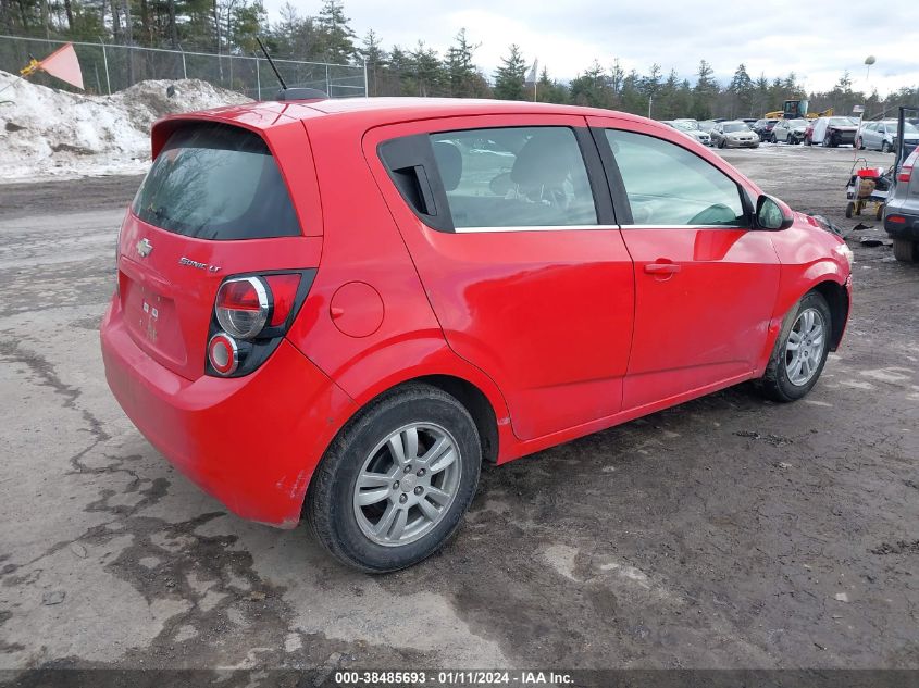 2015 CHEVROLET SONIC LT AUTO - 1G1JC6SH1F4134964
