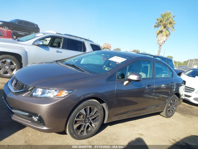 2013 HONDA CIVIC EX-L - 2HGFB2F96DH519126