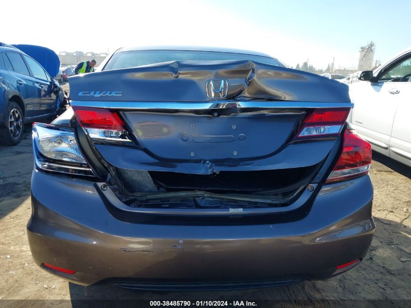 2013 HONDA CIVIC EX-L - 2HGFB2F96DH519126