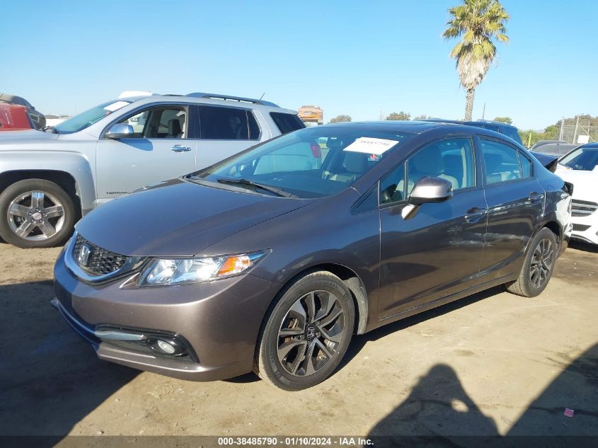 2013 HONDA CIVIC EX-L - 2HGFB2F96DH519126