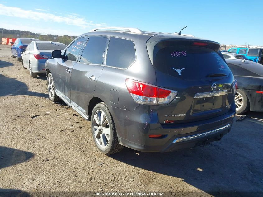 2013 NISSAN PATHFINDER S/SV/SL/PLATINUM - 5N1AR2MN1DC663072