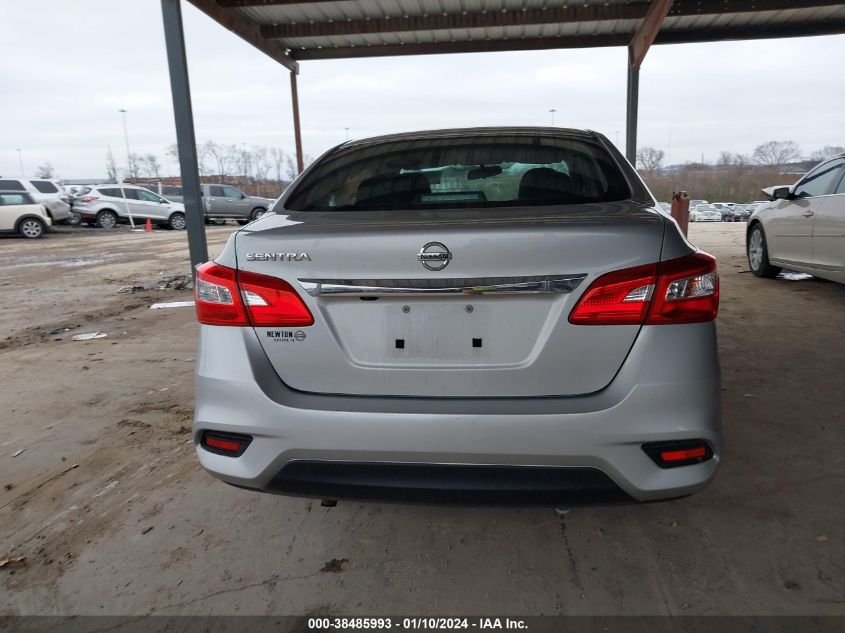 2019 NISSAN SENTRA S/SV/SR/SL - 3N1AB7AP6KY380315