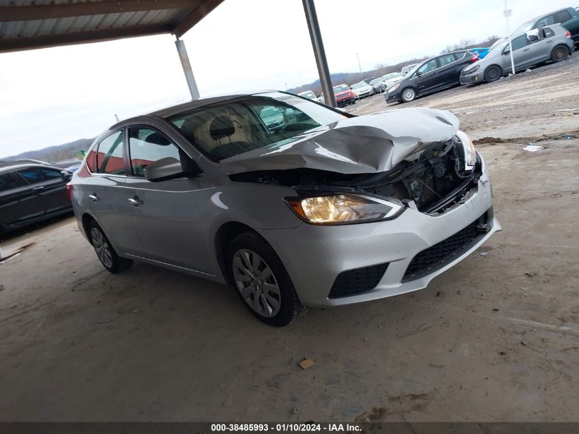 2019 NISSAN SENTRA S/SV/SR/SL - 3N1AB7AP6KY380315