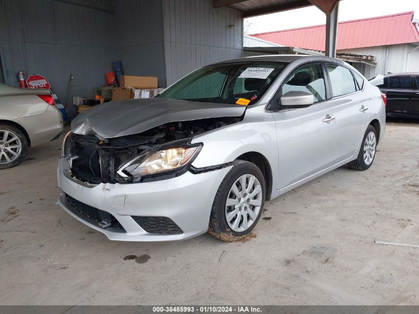 2019 NISSAN SENTRA S/SV/SR/SL - 3N1AB7AP6KY380315