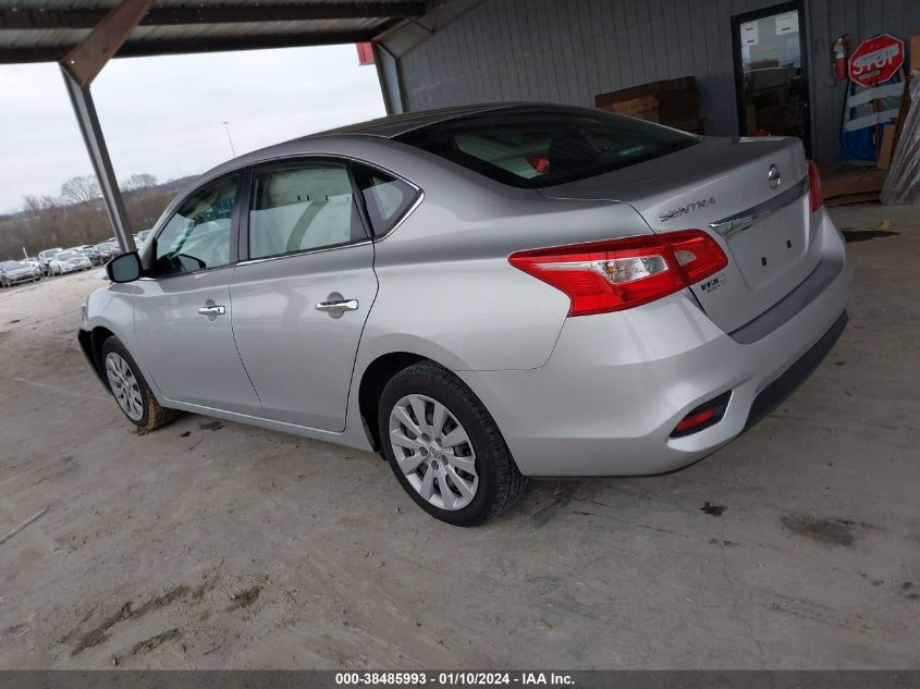 2019 NISSAN SENTRA S/SV/SR/SL - 3N1AB7AP6KY380315