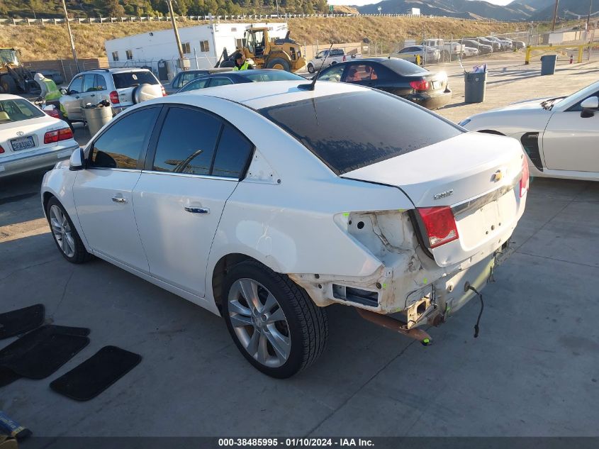 2013 CHEVROLET CRUZE LTZ - 1G1PG5SB4D7184371
