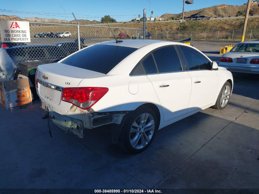 2013 CHEVROLET CRUZE LTZ - 1G1PG5SB4D7184371