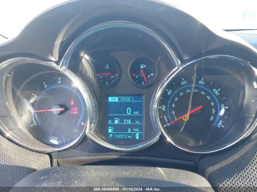 2013 CHEVROLET CRUZE LTZ - 1G1PG5SB4D7184371