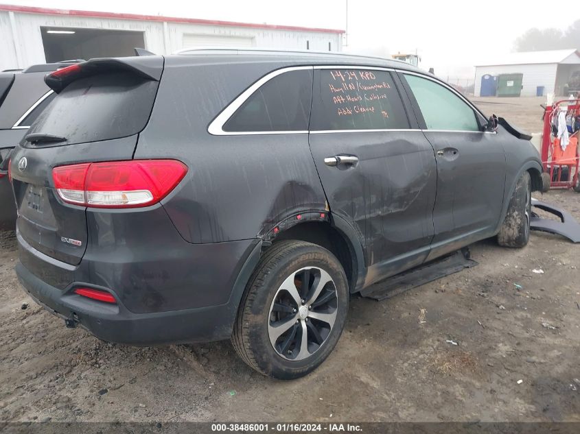 2016 KIA SORENTO EX - 5XYPH4A11GG018548