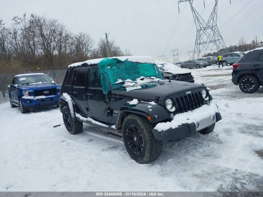 2014 JEEP WRANGLER UNLIMITED SAHARA - 1C4BJWEG9EL212965