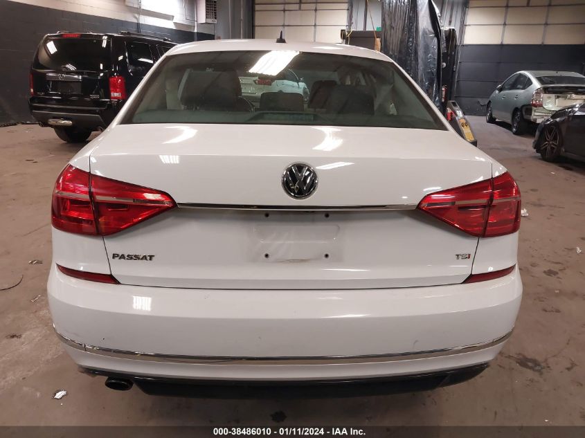 2016 VOLKSWAGEN PASSAT 1.8T R-LINE - 1VWAT7A36GC047973