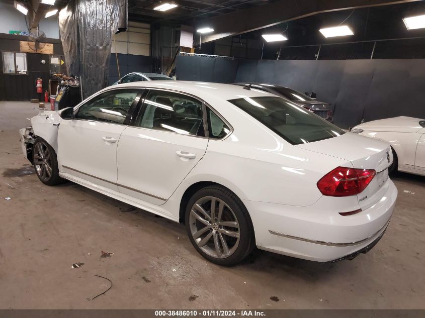 2016 VOLKSWAGEN PASSAT 1.8T R-LINE - 1VWAT7A36GC047973