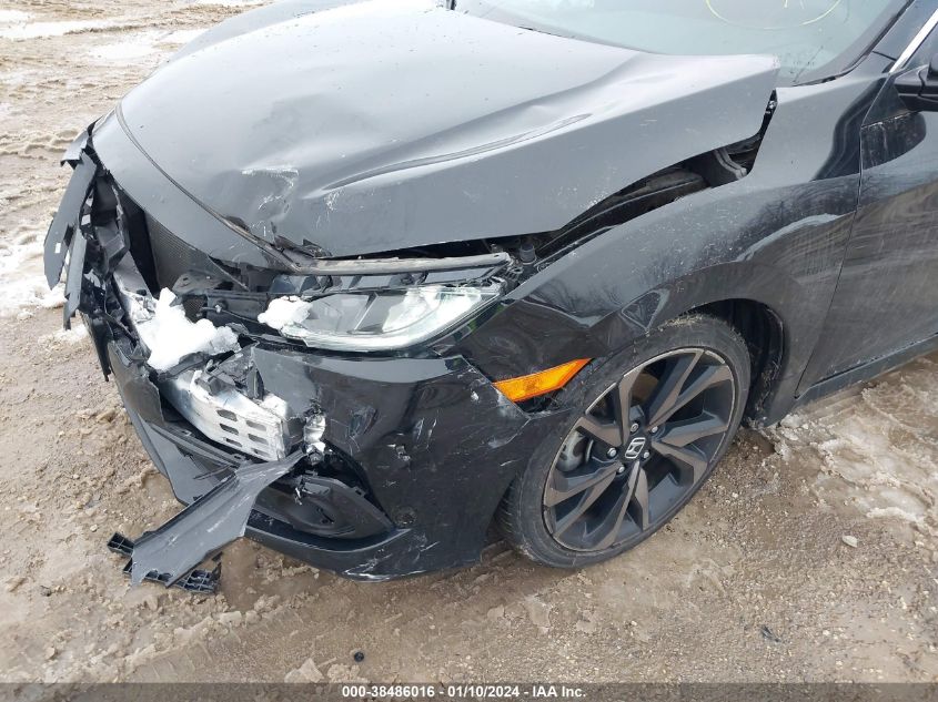 2021 HONDA CIVIC SPORT - 2HGFC2F80MH536783